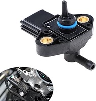 1 PC Car Fuel Injection Pressure Sensor, Waterproof Durable Metal Vehicle Pressure Sensor Replacemen