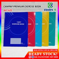 CAMPAP Premium A4 Exercise Book 80pgs/100pg/120pg/160pg/200pg - RM11.00 - RM25.00/pack (5's)