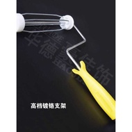 8cm19cm 30cm Four-Wire Roller Rack American Roller Sleeve Bracket Roller Wool Sleeve Handle Roller B