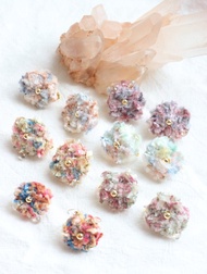 嘉年華 鉤針編織耳環