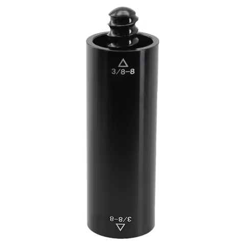 Billiard Snooker Extension Cue Rod Billiard Black Corrosion-resistant Extender Extension Cue Middle 