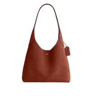 Coach Suede Brooklyn Shoulder Bag 28 - Clay