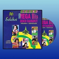 Car CD Cassette of Disco Dangdut Songs - CD Cassette of the Best Old Dangdut Disco Songs