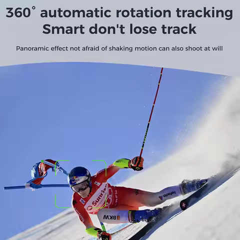 Auto Face Tracking Tripod 360° Rotation Auto Tracking Phone Holder Follow-up Gimbal Stabilizer for T