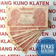 Bekas Asli 1 Rupiah Sudirman Tahun 1968 Rp Uang Kertas Kuno Soedirman