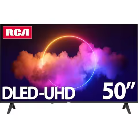 50-Inch UHD Smart TV, elLED Display with HDR10, Wi-i and Bluetooth, Assistant Built-in, Compatible w