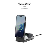 แท่นชาร์จ Native Union Rise 3in1 Qi2 Wireless Charger-Black / Standstone