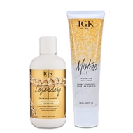 LEGENDARY Dream Hair Shampoo (8 Oz) + IGK Mistress Hydrating Hair Balm (5 Oz) | Hydrated + Shine + F