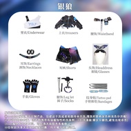 Silver Wolf คอสเพลย์เครื่องแต่งกายชุดอะนิเมะเกมชายชุดชุดหมอก Capital อะนิเมะคอสเพลย์ < Ne1> ชุด