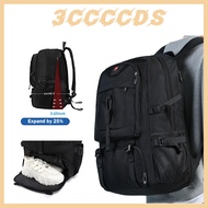 50L Travel Bagpack Expandable Waterproof Hiking Backpack with Shoe Compartment 15.6/17/18 inch trave