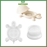 QQ* Reusable Turtles Shape Silicone Mould Flexible Jewelry Storage Container Crafting Tool Set