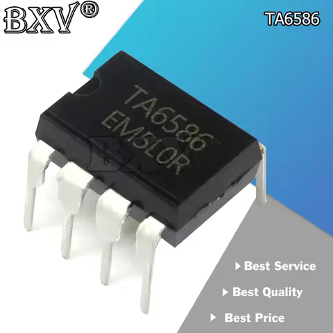 10PCS/LOT TA6586 6586 DIP-8 DIYGBA Motor Driver IC DIP8