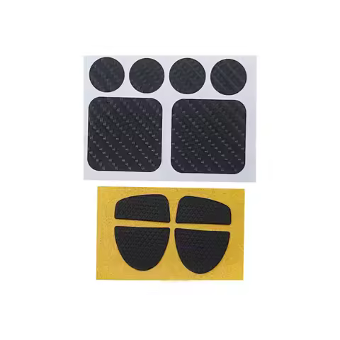 10Pcs/Set For Steam Controller Carbon Fiber Textured Joystick Cap Button Sticker for Steam Controlle