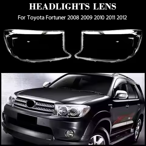 For Toyota Fortuner 2008 2009 2010 2011 2012 Car Accessories Headlight Cover Headlamp Shell Transpar