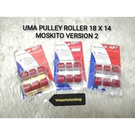 UMA PULLEY ROLLER FOR SCOOTER 18 X 14 VERSION 2 MOSKITO