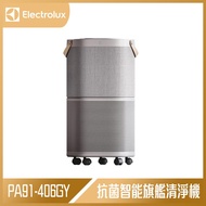 【10週年慶10%回饋】Electrolux 伊萊克斯 9-14坪 高效抗菌智能旗艦清淨機 Pure A9 PA91-406GY 優雅灰