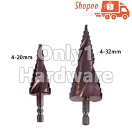 M35 HSS-CO STEP DRILL BIT COBALT TITANIUM COATED STAINLESS STAIN METAL STEP DRILL BIT