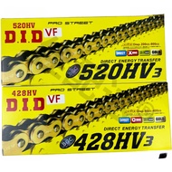 Rantai Tebal Motosikal Rantai Pengedap Minyak 428 520 525 530 Rantai Senyap Menyelesaikan Bunyi X20