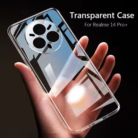 For Realme 14 Pro Plus Realme14 Pro + 5G Realme 14 5G Transparent Soft TPU Phone Case For Realme14X 
