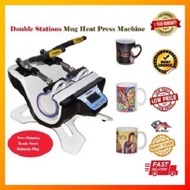 ST-210 Double Station Mug Press Machine✔️Sublimation Heat Press Machine for Double 11oz Mugs ✔️Cups