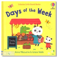 USBORNE LITTLE BOARD BOOKS : DAYS OF THE WEEK (AGE 2+) ▶️ BY DKTODAY