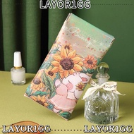 LAYOR1GG Glasses Bag, PU Leather Storege  Glasses Box, Rabbit Cartoon Printed Reading Glasses Pouch