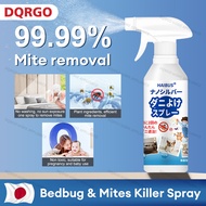 DQRGO [SG Stock] 500ML Bed Bug &amp; Dust Mite Control Spray Home Bedroom Mites &amp; Bed Bugs Killer Spray 99.9% Anti-Bacterial Mattress Cleaner Spray for Bed Sofa