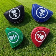 DF3 Lab Golf Mallet Putter Cover PU Leather Golf Head Cover Magnetic Closure