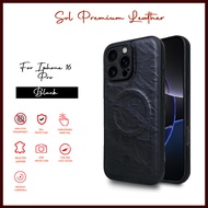 Case Iphone 16 Pro Premium SVL Leather Hardcase Softcase kesing kulit