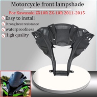 For Kawasaki ZX-10R ZX10R zx10r zx-10r 2011-2015 2012 2013 2014 Motorcycle front lampshade, front fa