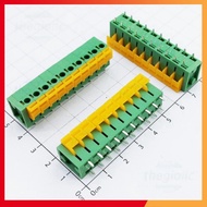 KF142-5.08-10-V Terminal Block 10 Vertical Wire Plug Contacts 5.08mm 250V 10A Shop