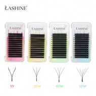 Lashine 12 Rows 0.07 C Curl 8-15mm Mix Lashes YY/3DW/4DW/5DW/6DW Shape Lashes Natural Soft Lash Tech