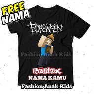 CHILDREN'S T-SHIRT UNISEX CHARACTER 007n7 FORSAKEN ROBLOX CHILDREN'S T-SHIRT FREE NAME