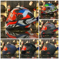 MT THUNDER 4 FULLFACE DUAL VISOR HELMET (DESIGN & PLAIN)