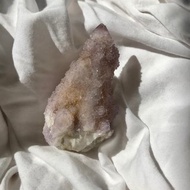 南非紫黃仙人掌 側芽水晶 水晶簇 紫水晶 原礦礦標 擺件 天然原石