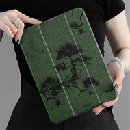 綠色青松 iPad 保護殼