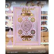 (CAN CUSTOMIZE NAME) AL-QURAN A5 MOSAIC AKBAR ONE SET FREE PREMIUM TASBIH 33 PIECES