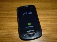 酷派W706智慧型手機600元-功能正常