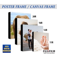 POSTER FRAME / CANVAS FRAME 11R, 12R, 16R, 20R [HOME DECOR LIVING WALL] [WEDDING PHOTO] [BABY PHOTO]