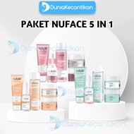 Nuface Skincare Fuji Nu Glow 5in1 Series Nuface Brightening Skincare Nu face Acne Package Anti aging