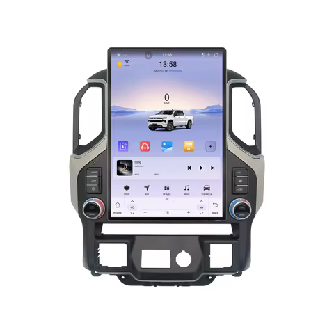 15.6“ Car Multimedia Video Player For Chevrolet Silverado GMC Sierra 2019-2023 Android 14 Car Radio 