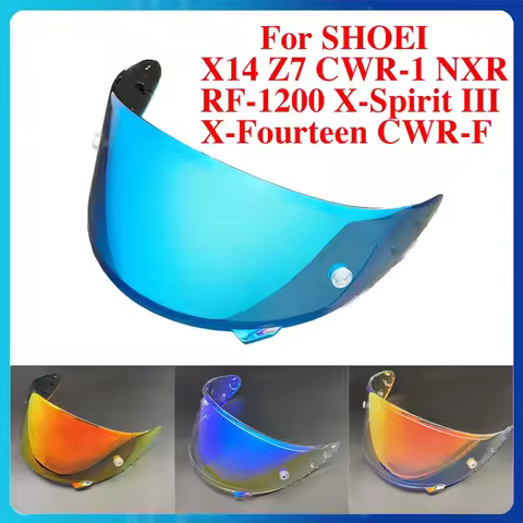 Motorcycle Helmet Lens For SHOEI X14 Z7 CWR-1 NXR RF-1200 X-Spirit III X-Fourteen CWR-F RF-SR Helmet
