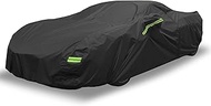 X AUTOHAUX Waterproof Car Cover for Chevrolet Corvette C8 2020-2023 Outdoor Full Car Cover All Weath