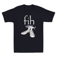 Fih Shoes Fish Funny Misspelled Fish With Shoes Meme Men'S Short Sleeve T-Shirt