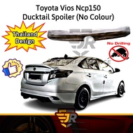 JR Custom Made Evo X 86 Rear Ducktail Spoiler Toyota Vios NCP150 Itik Spoiler Car Accessories Bodyki