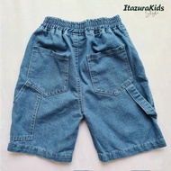 Kids Boy Street Style Short Jeans Cotton