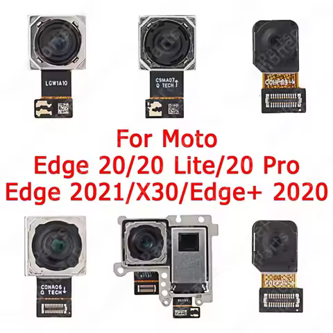 Selfie Backside Rear Camera For Motorola Moto Edge 20 Lite Pro Plus X30 Front Facing Back View Camer