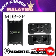 Mackie MDB-2P 2 Channel Stereo Passive Direct Box DI Box (MDB 2P/MDB2P)