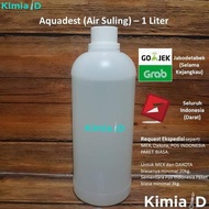 Aquadest - 1 Liter - Air Suling - Air Murni