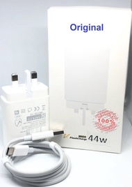 33w/44w Charger For Vivo Flash Charge Adapter With Micro And Type C Cable Support Flash Charge Fast 